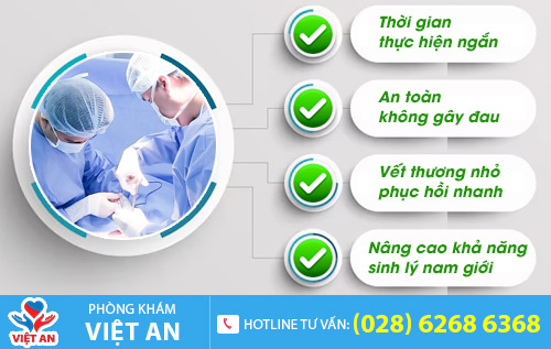 Cắt bao quy đầu bằng phương pháp xâm lấn