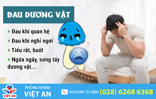 đau dương vật