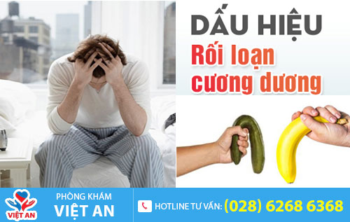 Dấu hiệu rối loạn cương dương
