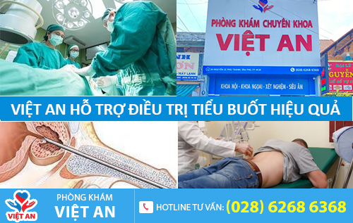 Hãy đến Phòng Khám Việt An để được hỗ trợ hỗ trợ điều trị tiểu buốt hiệu quả