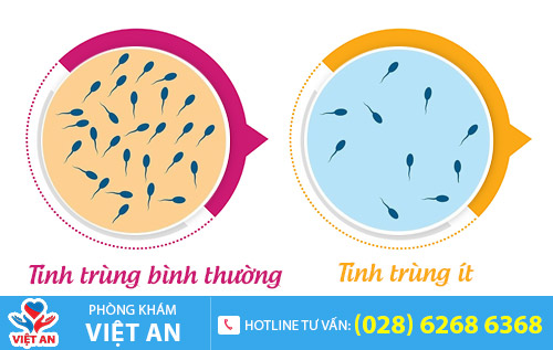 Tinh trùng ít