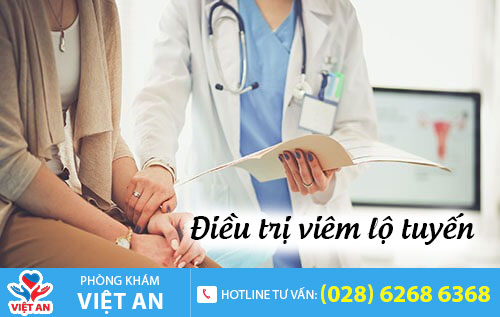 Hỗ trợ điều trị viêm lộ tuyến