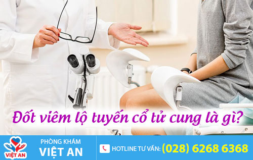 Đốt viêm lộ tuyến cổ tử cung