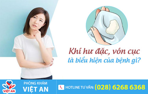 Khí hư đặc, vón cục
