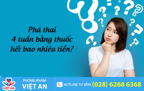 Phá thai 4 tuần