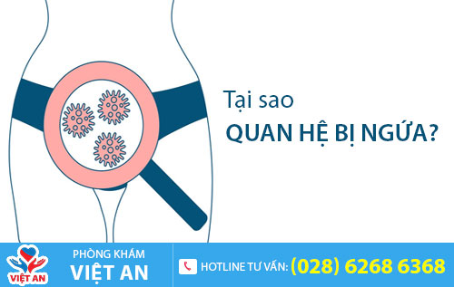 quan hệ bị ngứa
