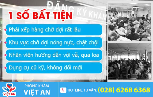Bất tiện của bệnh viện phụ sản