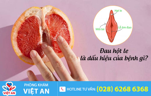 đau hột le