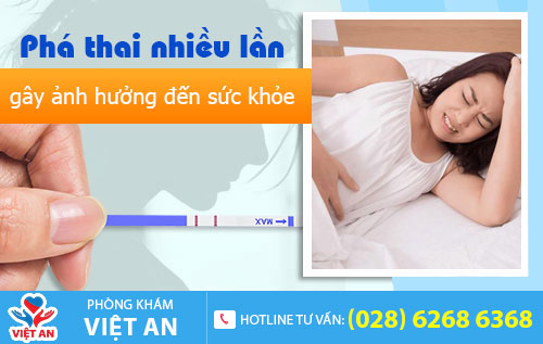hệ lụy khi phá thai nhiều lần