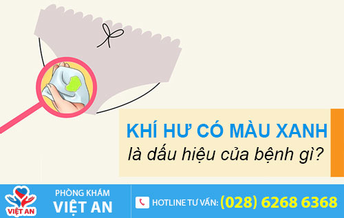 Khí hư có màu xanh