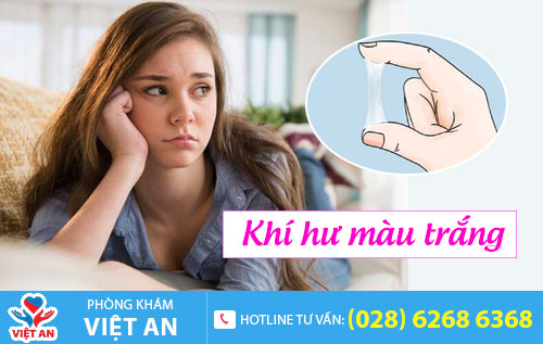Khí hư màu trắng