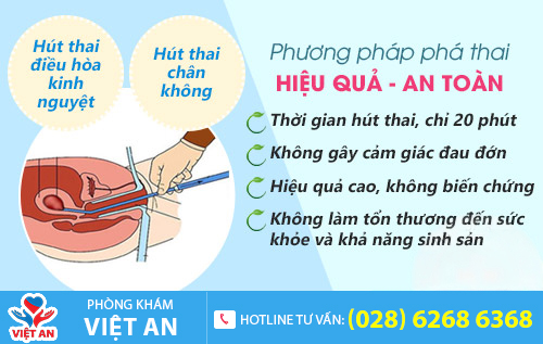 Phá thai 2 tháng bằng phương pháp hút chân không