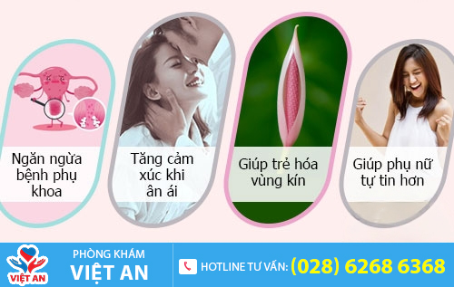 Rất nhiều lợi ích khi chị em thu gọn âm đạo