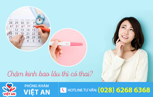 Chậm kinh bao lâu thì có thai?