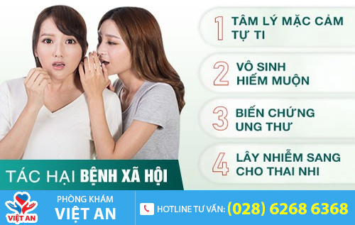 Bệnh xã hội gây nhiều biến chứng nguy hiểm