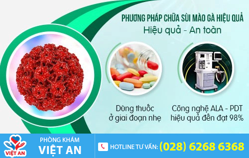 Thuốc điều trị sùi mà gà phải do bác sĩ kê toa