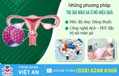 Phòng khám Việt An - địa chỉ chữa sùi mào gà ở cổ tử cung uy tín