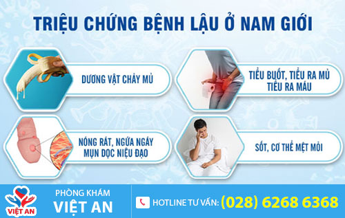 Triệu chứng bệnh lậu ở nam giới