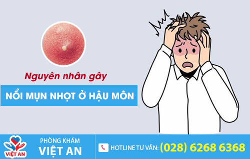 Nổi mụn nhọt ở hậu môn